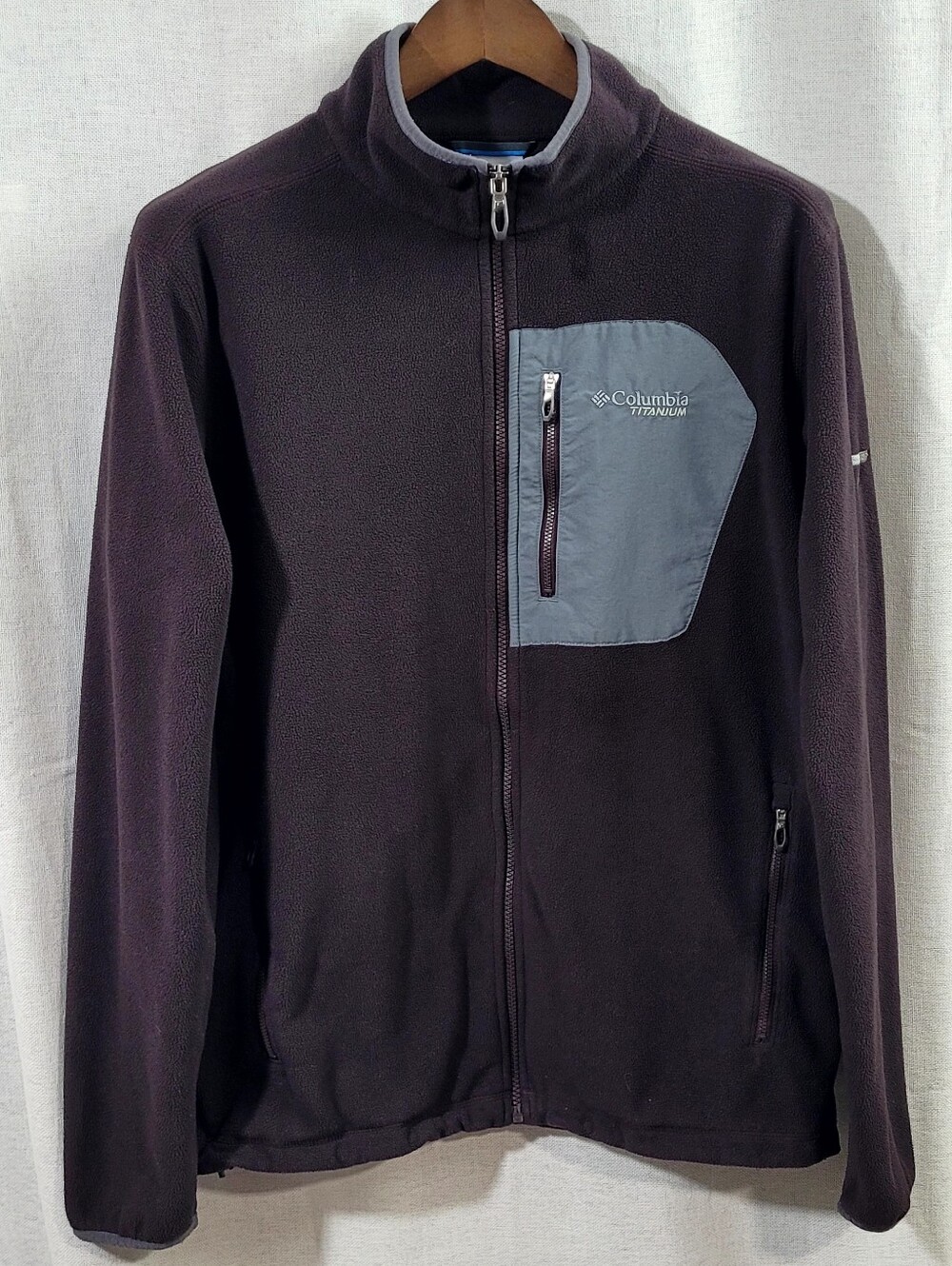 Columbia Titanium Titan Pass 2.0 Polartec Full Zip Fleece Jacket Men's L